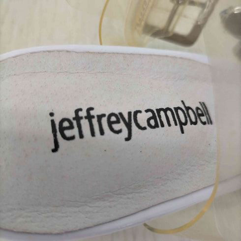 ジェフリーキャンベル Jeffrey Campbell pvc クリアビジューサンダル レディース JPN:38