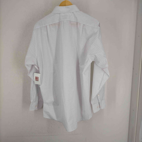 ヴァンヒューゼン VAN HEUSEN 90~00s ウィンドーペーンチェックコットンシャツ メンズ 16