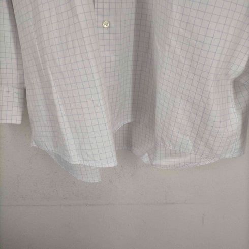 ヴァンヒューゼン VAN HEUSEN 90~00s ウィンドーペーンチェックコットンシャツ メンズ 16