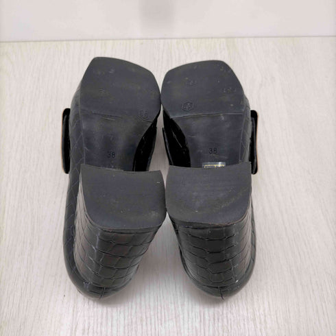 ジェフリーキャンベル Jeffrey Campbell チャンキーヒールパンプス レディース 38