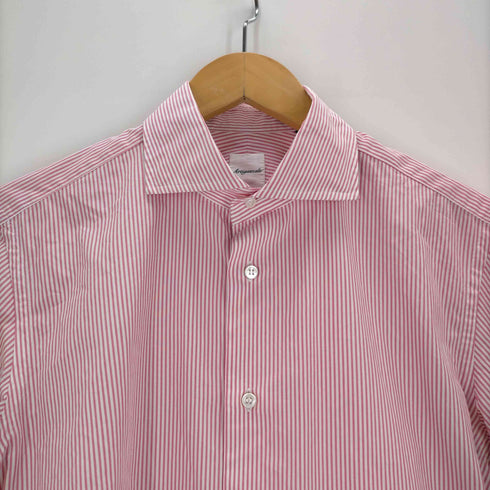 アルティジャナーレ artigianale MANIFATTURA ドレスシャツセミワイド SW8 STRIPE メンズ US:40