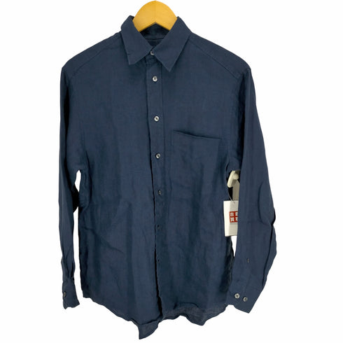 ギャップ Gap 00S リネンシャツ メンズ JPN:XS