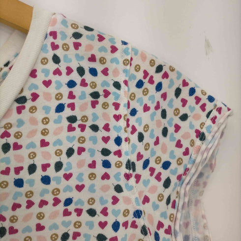 ポールスミス Paul Smith PINK 総柄 Tシャツ レディース import:M