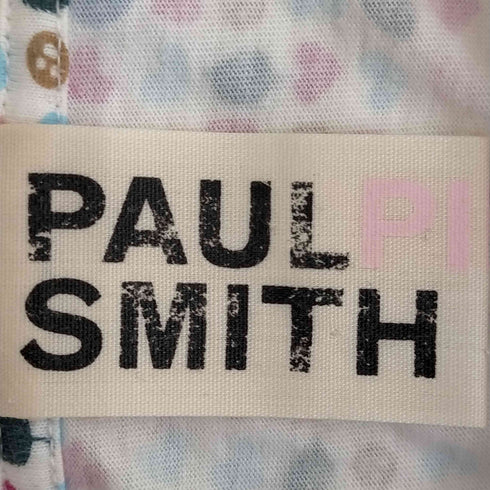 ポールスミス Paul Smith PINK 総柄 Tシャツ レディース import:M