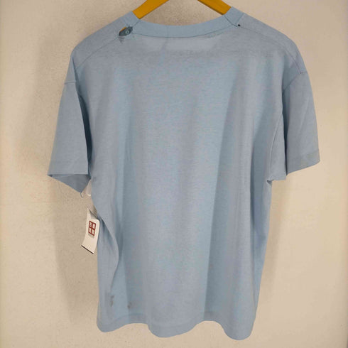 90S PACIFIC CITY OREGON プリント半袖Tシャツ 袖裾シングル メンズ