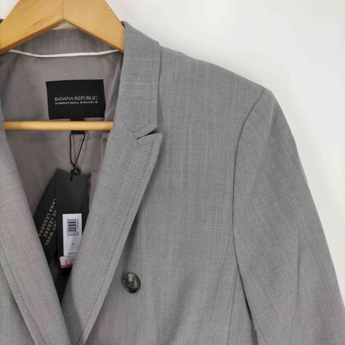 バナナリパブリック BANANA REPUBLIC 背抜き ダブルブレスト テーラードジャケット レディース 6