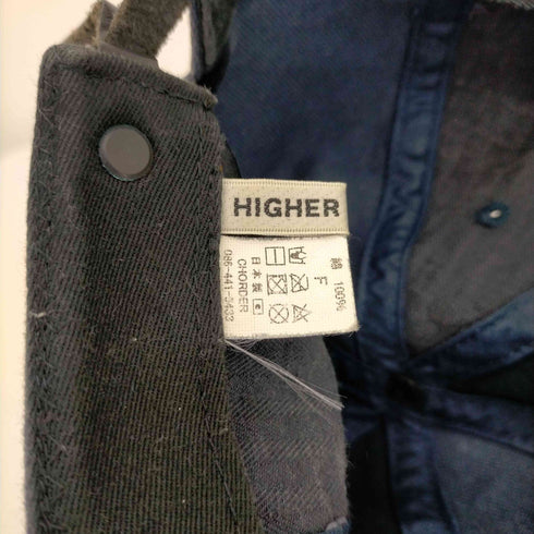 HIGHER デニム 6パネルキャップ メンズ