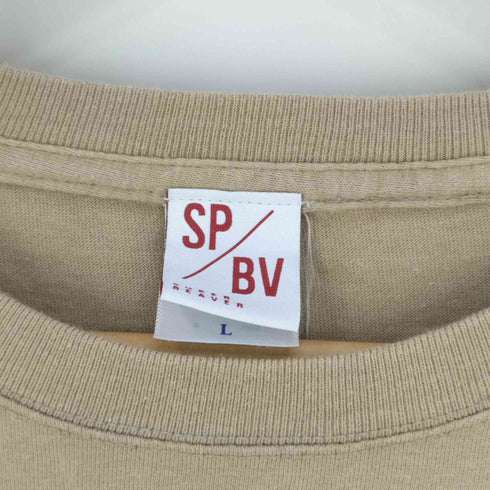SP/BV SUPER BEAVER バンドプリント クルーネックTシャツ メンズ JPN:L