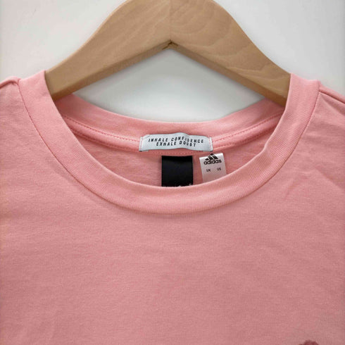 アディダス adidas S/S パフォーマンスロゴ 薔薇プリントTシャツ レディース JPN:M