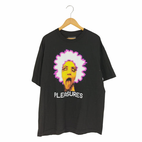 プレジャーズ PLEASURES 両面プリント クルーネックTシャツ メンズ import:XL