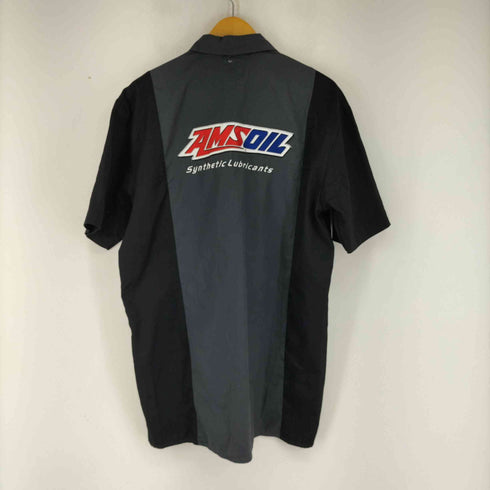 ディッキーズ Dickies 刺繍 半袖ワークシャツ メンズ JPN:L