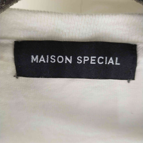 メゾンスペシャル MAISON SPECIAL フロントメッセージTEE レディース JPN:M