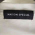 メゾンスペシャル MAISON SPECIAL フロントメッセージTEE レディース JPN:M
