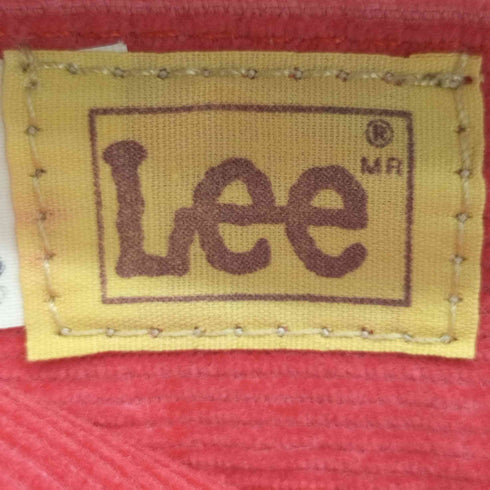 リー Lee TONI JEANS デットストック ロケットTALONジップ コーデュロイ カラーパンツ レディース 28×33