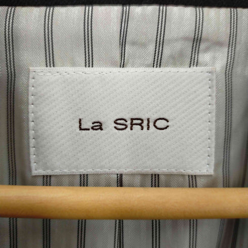 スリック LA SRIC バイカラーダブルテーラードジャケット レディース 38