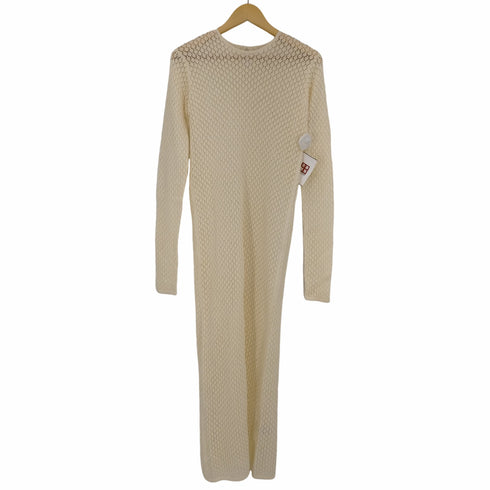 ローレン louren vintage lace knit dress レースマキシワンピース レディース FREE