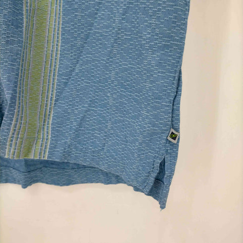 オーシャンパシフィック ocean pacific 90S コットン ライン 開襟 S/Sシャツ メンズ import:L