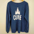 キューン CUNE ハムスターウサギプリントロングTシャツ メンズ XL