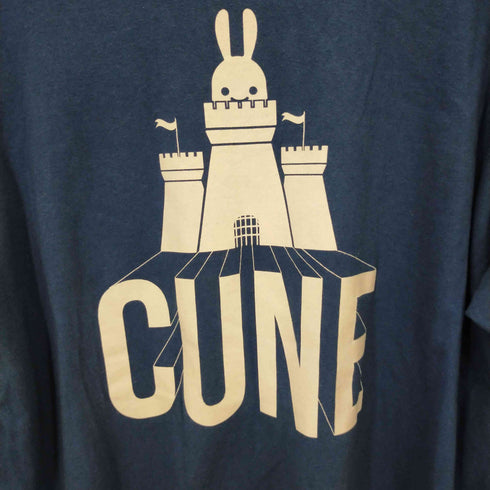キューン CUNE ハムスターウサギプリントロングTシャツ メンズ XL