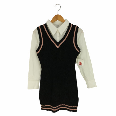 ダーリッチ Darich 23AW レイヤードモールニットミニワンピース レディース FREE