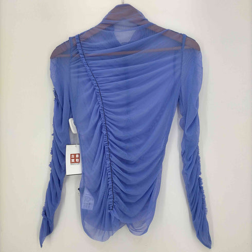 SHAHAR AVNET DOUBLE MEANING SHIRT ギャザーシアートップス レディース