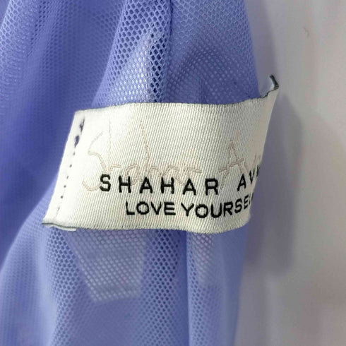 SHAHAR AVNET DOUBLE MEANING SHIRT ギャザーシアートップス レディース
