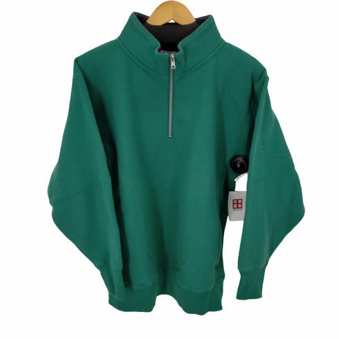 チャンピオン Champion 青単復刻 REVERSE WEAVE ハーフジップスウェット メンズ import:M