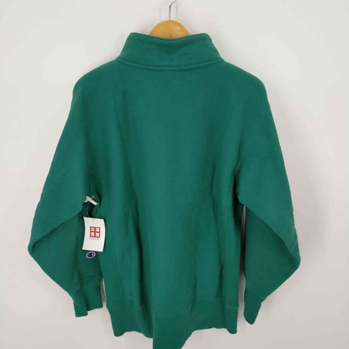 チャンピオン Champion 青単復刻 REVERSE WEAVE ハーフジップスウェット メンズ import:M