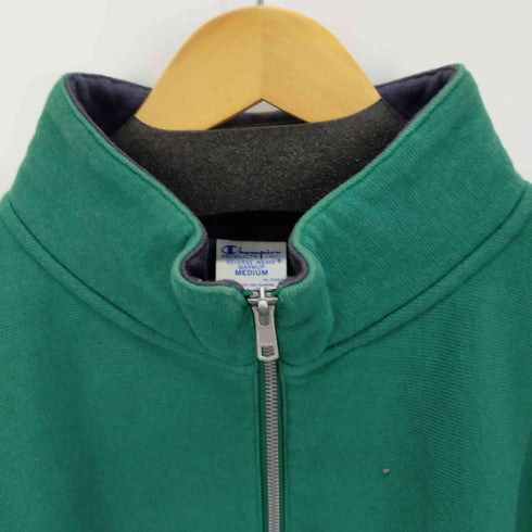 チャンピオン Champion 青単復刻 REVERSE WEAVE ハーフジップスウェット メンズ import:M