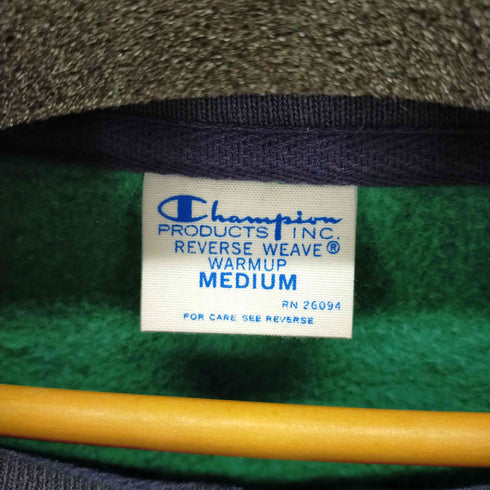 チャンピオン Champion 青単復刻 REVERSE WEAVE ハーフジップスウェット メンズ import:M