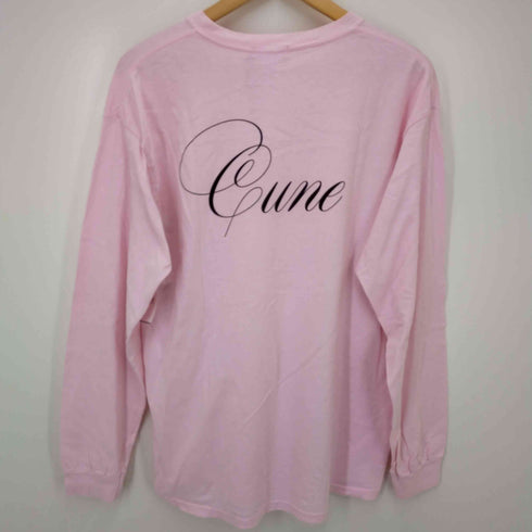 キューン CUNE ちょいグロ デザインうさぎプリントロングTシャツ メンズ L