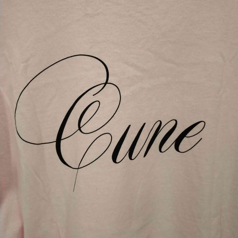 キューン CUNE ちょいグロ デザインうさぎプリントロングTシャツ メンズ L