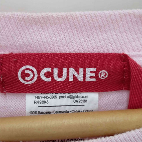 キューン CUNE ちょいグロ デザインうさぎプリントロングTシャツ メンズ L