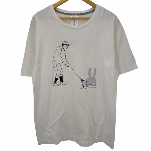 キューン CUNE とんぼプリントロングTシャツ メンズ XL