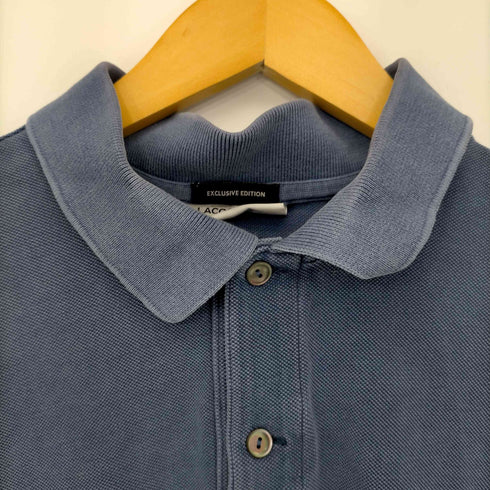 ラコステ LACOSTE ワンポイント刺繍 鹿の子ポロシャツ メンズ 5
