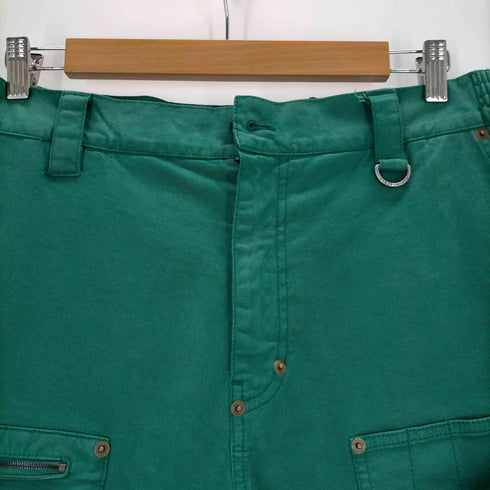 マリーンセル MARINE SERRE white line ダブルニー ワークパンツ メンズ JPN:M