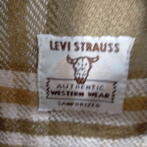 リーバイスビンテージクロージング Levi’s Vintage Clothing チェックL/S シャツ フラップポケット メンズ import:M