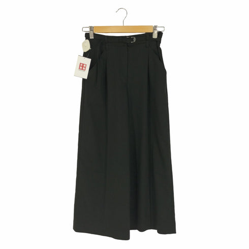 プラステ PLST レーヨンリネンストレッチワイドアンクルパンツ レディース JPN:S