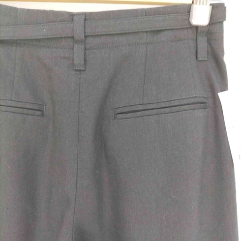 プラステ PLST レーヨンリネンストレッチワイドアンクルパンツ レディース JPN:S