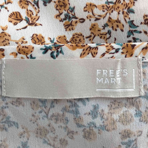 フリーズマート FREES MART パワショル 花柄 半袖 ワンピース レディース FREE