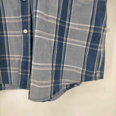 エディーバウアー Eddie Bauer コットン チェック B.D シャツ メンズ import:XL