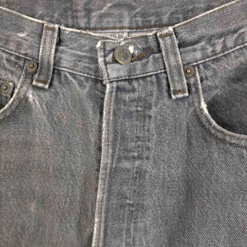 リーバイス Levis ボタン裏532 先染 501 ブラックデニム メンズ