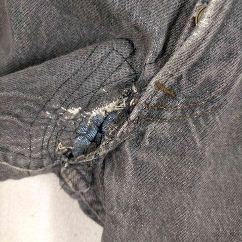 リーバイス Levis ボタン裏532 先染 501 ブラックデニム メンズ