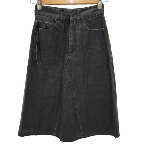 エムエムシックス メゾンマルジェラ MM6 Maison Margiela フロントデザインタイトスカート レディース DE:36