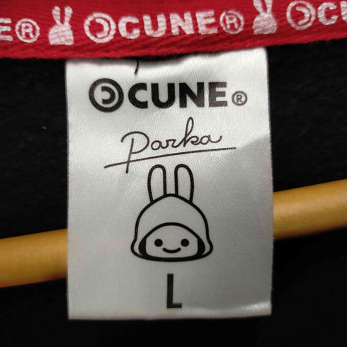 キューン CUNE キャットプリントプルオーバー メンズ L