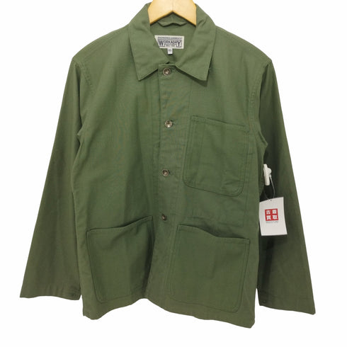 エンジニアードガーメンツ Engineered Garments WORKADAY UTILITY JACKET コットンサテンカバーオール メンズ JPN:XS