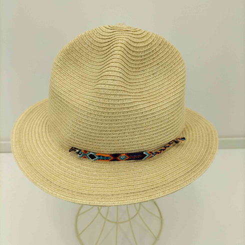 サブライム SUBLiME ミサンガデザイン麦わら帽子 レディース