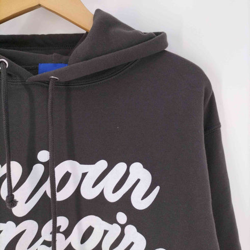 ボンジュールレコーズ bonjour records original LOGO HOODIE オリジナルロゴフーディー プルオーバーパーカー メンズ JPN:L