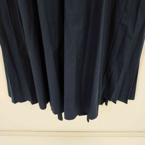 ザラ ZARA バックプリーツシャツワンピース マキシ レディース import:XS