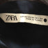 ザラ ZARA バックプリーツシャツワンピース マキシ レディース import:XS